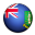 Flag Of British Virgin Islands Icon 32x32 png